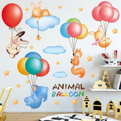 Autocollant Animal Ballon