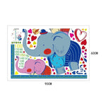 Stickers Éléphant<br/> Avec Mètre