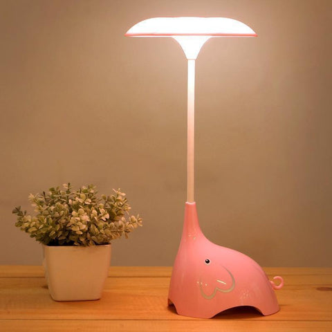 Lampe Éléphant Design Rose