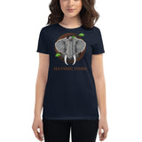 T-shirt Femme Marine Éléphant Nature Park