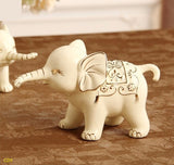 Figurine Famille Éléphant