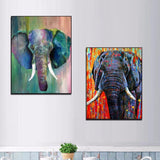 Peinture Éléphant