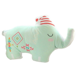 Peluche éléphant vert pastel mignon