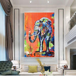 Peinture Éléphant Indien