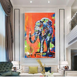 Peinture Éléphant Indien