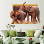 sticker elephant 3D