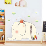 Sticker éléphant chambre bébé