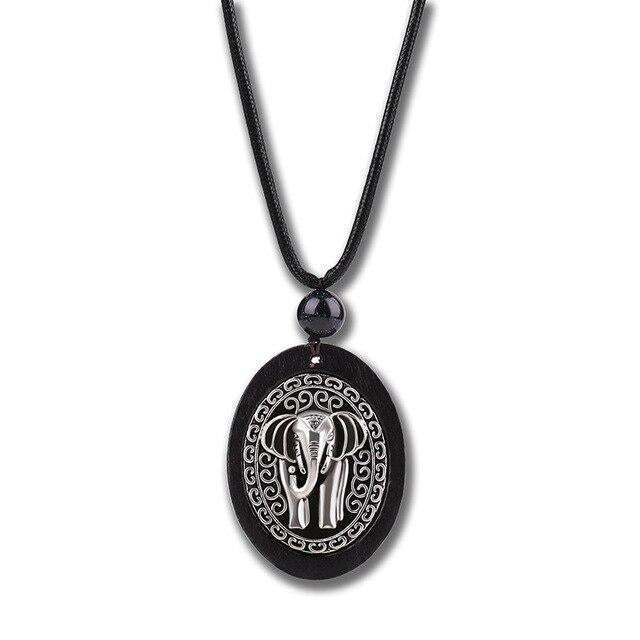 Lot De 2 Pendentifs Éléphants - Bijoux Fantaisie Anciens
