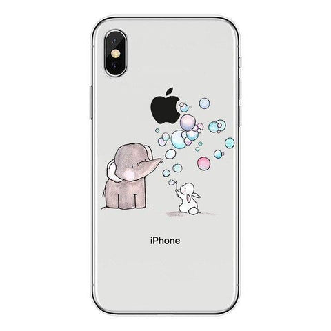 Coque iPhone X Éléphant