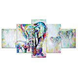 Peinture Acrylique Éléphant