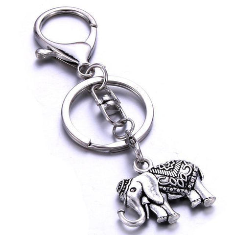 Porte-clés Éléphant à Crochet de Monde-Éléphant