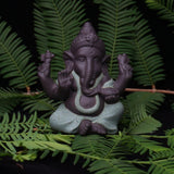 Statue Éléphant Ganesh Vert