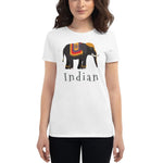 T-shirt Femme Éléphant Indian